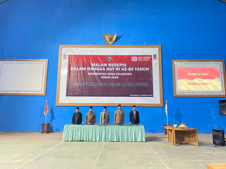 Semangat Kemerdekaan di Malam Tirakatan/Resepsi Desa Selodoko: Wujud Syukur dan Komitmen Membangun Desa